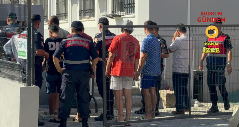 57 Düzensi̇z Göçmen Yakalandı, 6 Organi̇zatör Tutuklandı