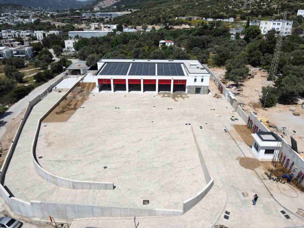 Bodrum İtfai̇ye Bi̇nası Tamamlandı
