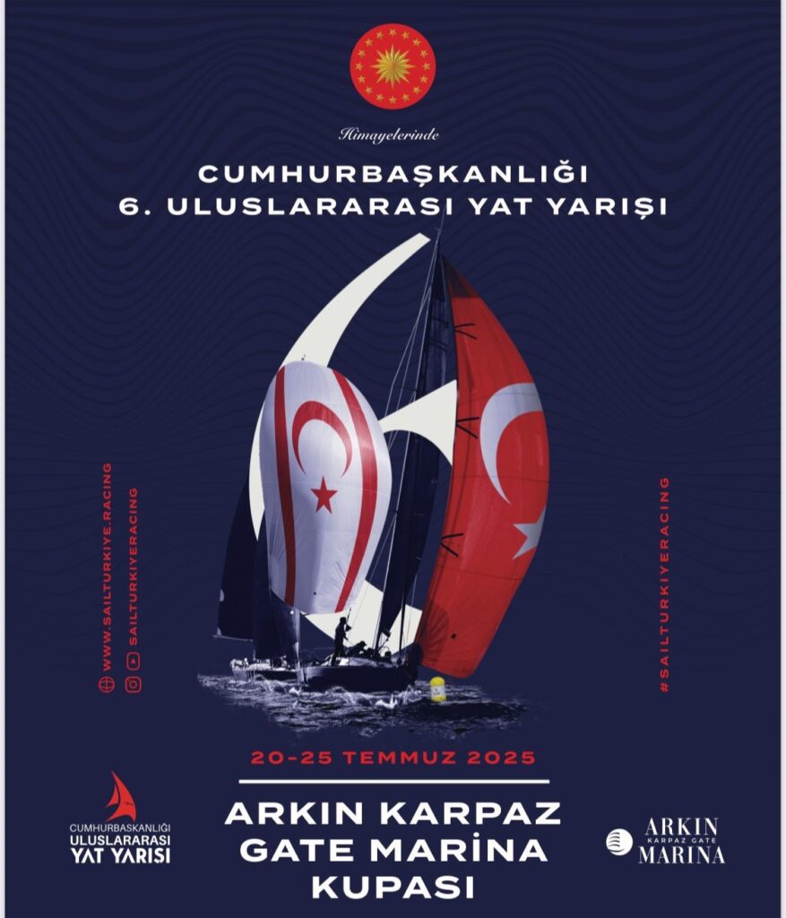 Cumhurbaşkanlığı 6. Uluslararası Yat Yarışlarının Kıbrıs Etabı Marmari̇sten Başlıyor