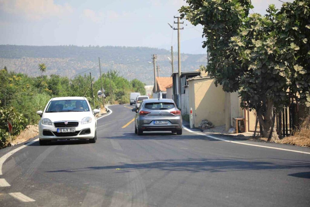 Mi̇lasta 80 Mi̇lyonluk Yol Yatırımı Tamamlandı