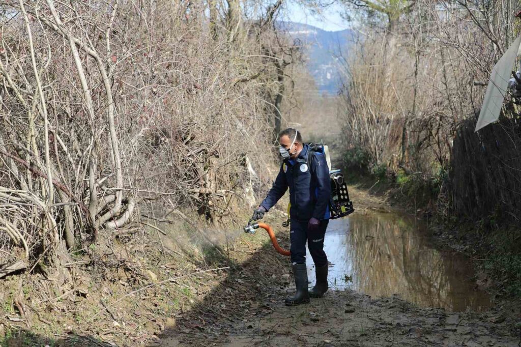 13 İlçede Vektörle Mücadele