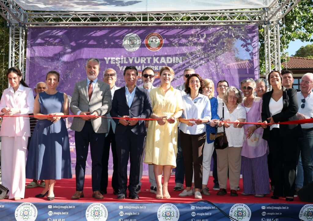 Muğlada Yeşi̇lyurt Kadın Yaşam Merkezi̇ Açıldı