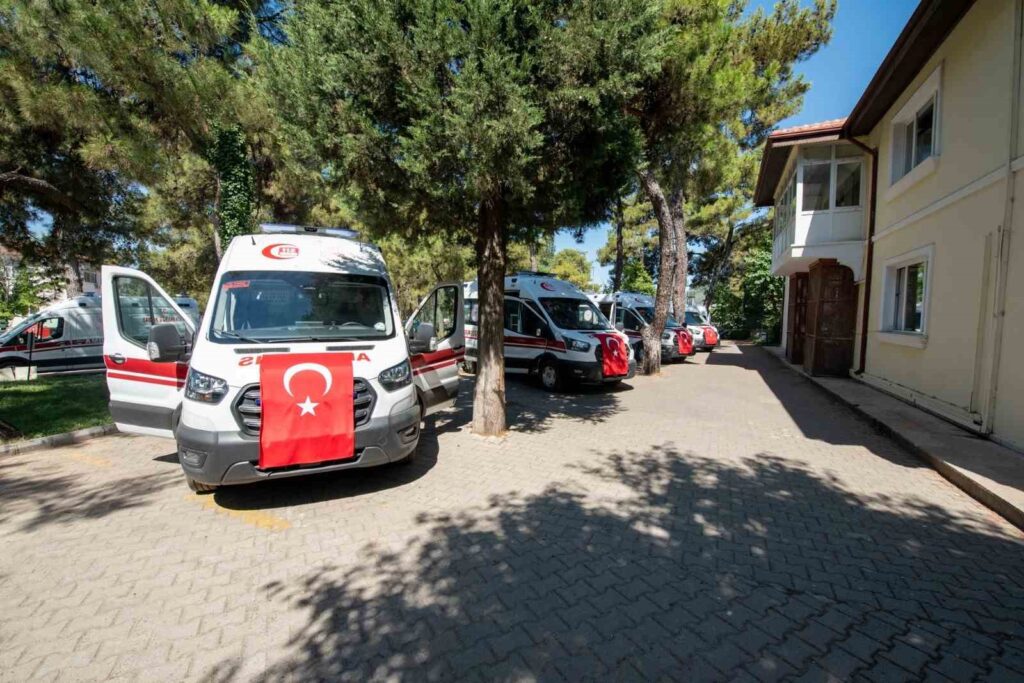 Muğlaya 4 Yeni̇ Ambulans Tahsi̇s Edi̇ldi̇