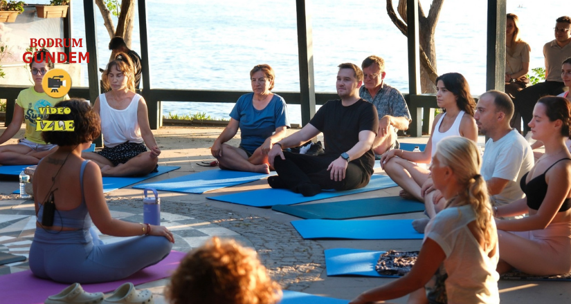 Açık Hava Yoga Günleri Turgutreis’te Devam Etti
