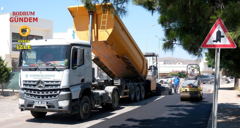 Bodrum’da Yol Bakım, Onarım ve Yenileme Çalışmaları