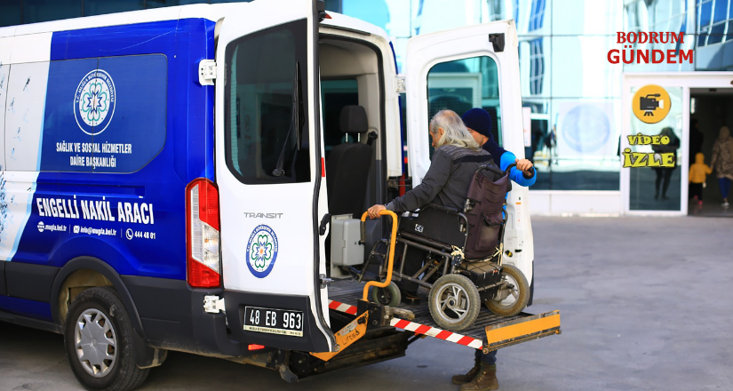 Hasta Ve Engelli̇ Nakli̇nde 100 Taşımaya Ulaşıldı