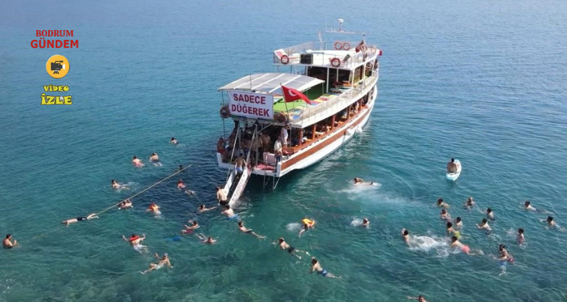 Mahalleli̇den Deni̇zi̇n Ortasında Davul Zurnalı Eğlence