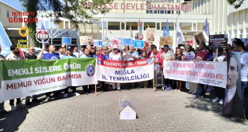 Memurlardan Protesto