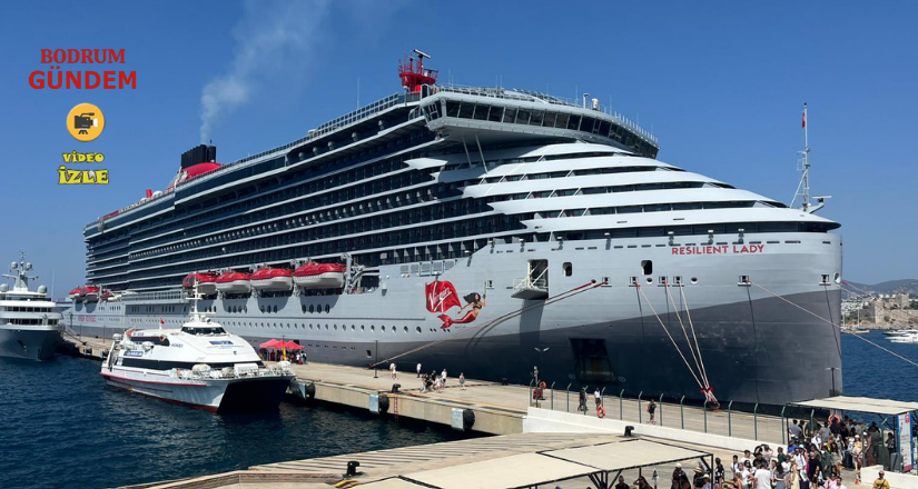 Resilient Lady 2577 yolcu ile Bodrum’da