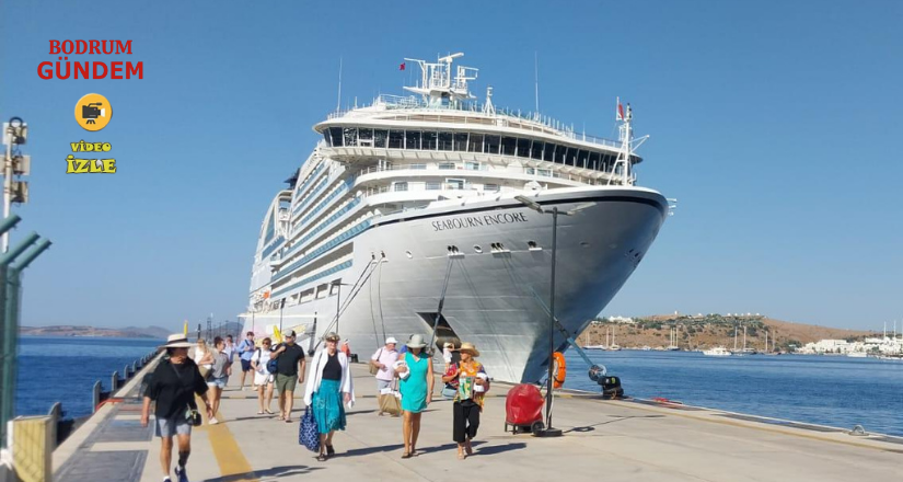 Seabourn Encore 579 yolcu ile Bodrum’da