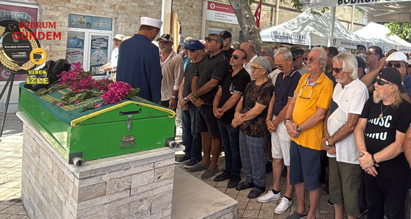 Selçuk Alagöz için Bodrum’da tören düzenlendi