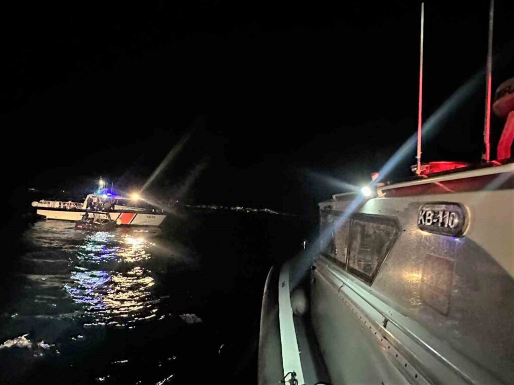 Bodrum Açıklarında 19 Düzensi̇z Göçmen Kurtarıldı