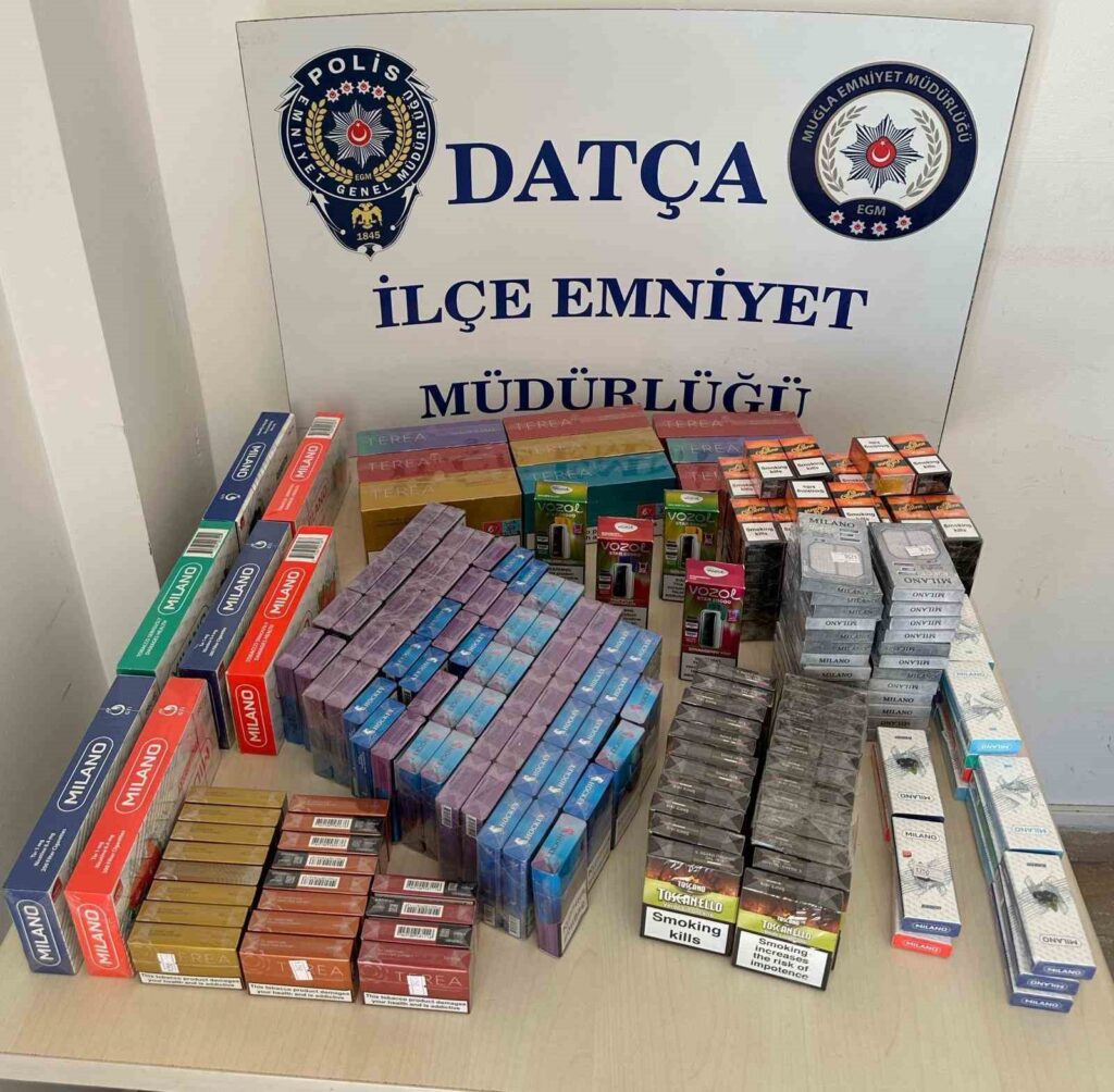 Datçada Kaçak Tütün Ele Geçi̇ri̇ldi̇