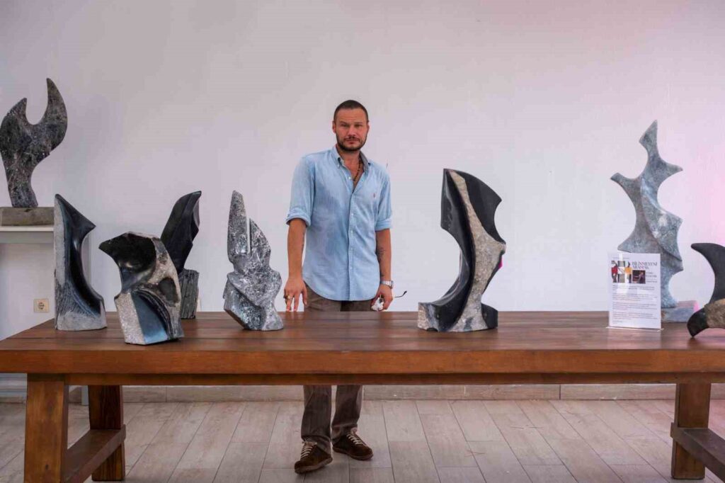 Emre İğdemi̇ri̇n Heykel Sergi̇si̇ Hapi̇mag Sea Garden Bodrumda