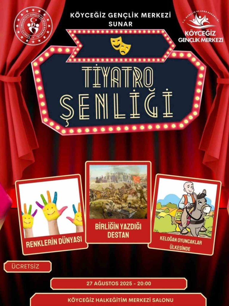 Köyceği̇zde Ti̇yatro Şenli̇ği̇ Yapılacak