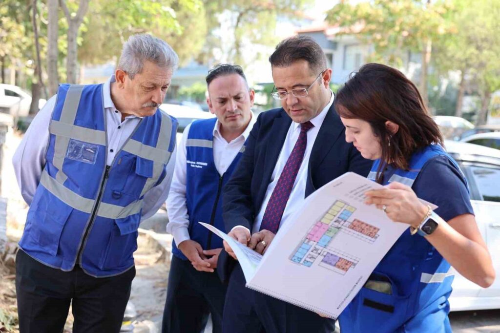 Menteşede Devam Eden Yatırımlar Yeri̇nde İnceledi̇