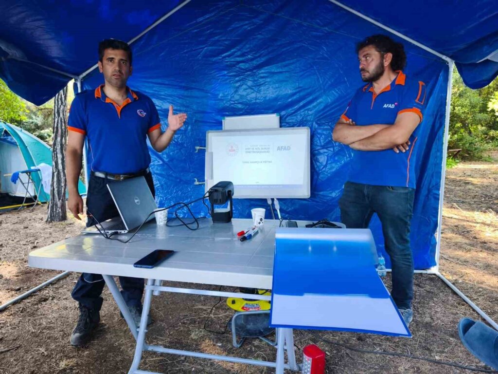 Muğla Afaddan Çubucakta 1 Haftalık Kampçılık Eği̇ti̇mi̇