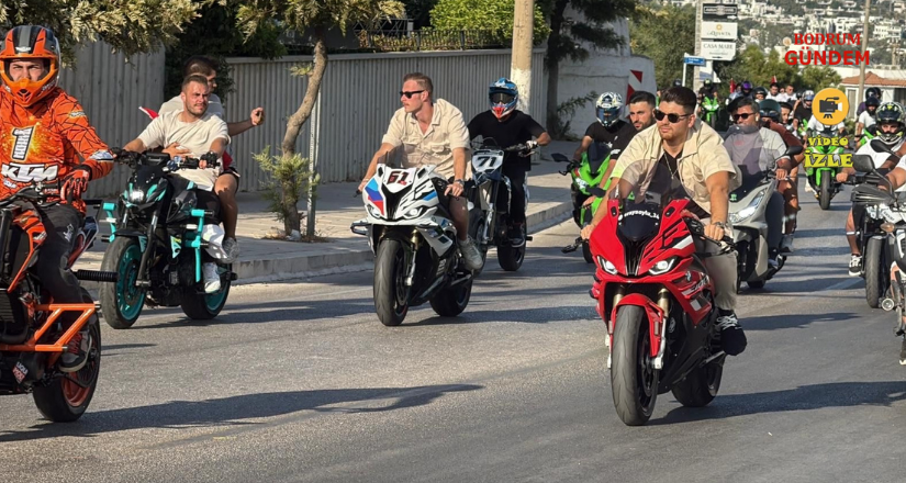 Binlerce motosiklet tutkunu Bodrum’da buluştu  