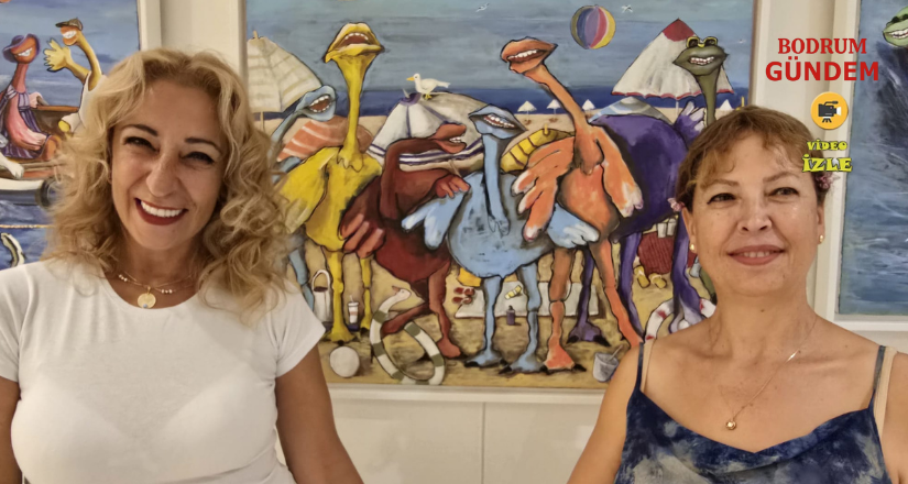 “Bodrum Masalı” Sergisi Zeynep Sanat Galerisi’nde
