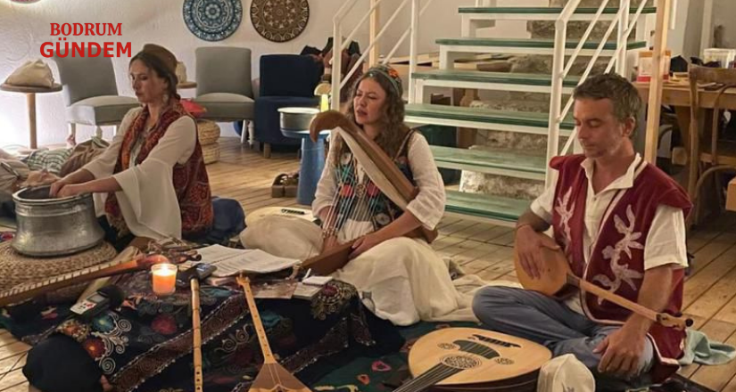 Bodrum’da Orta Asya Müzik Terapi Seansı