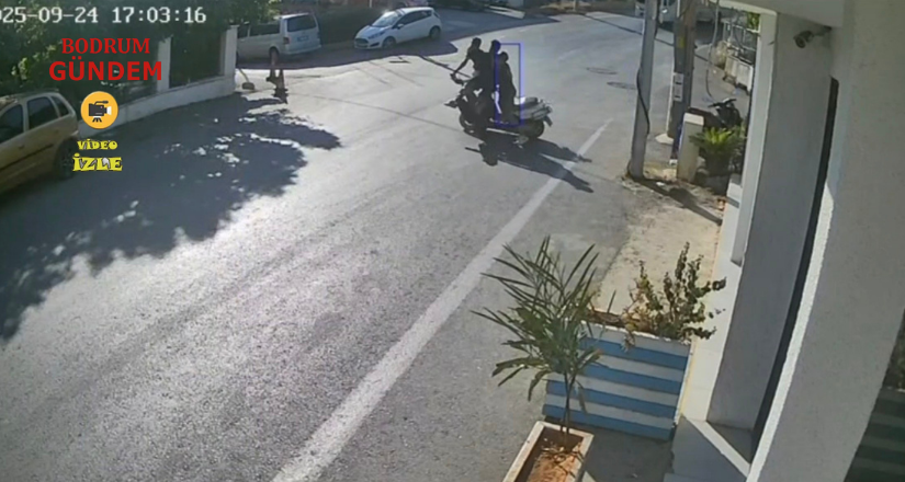 Bodrum’da scooter ile motosiklet çarpıştı: 3 yaralı