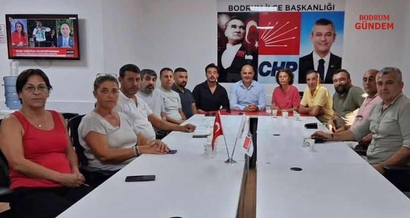 DEM Parti Bodrum İlçe Örgütünden CHP’ye Dayanışma Ziyareti