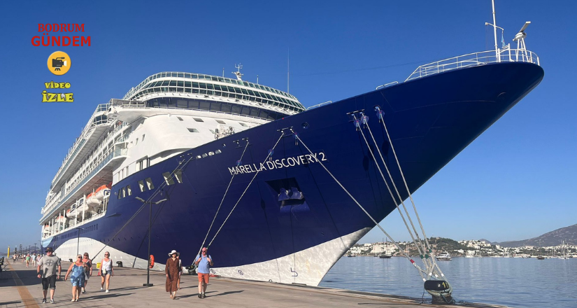 Marella Discovery 2 1769 yolcu ile Bodrum’da