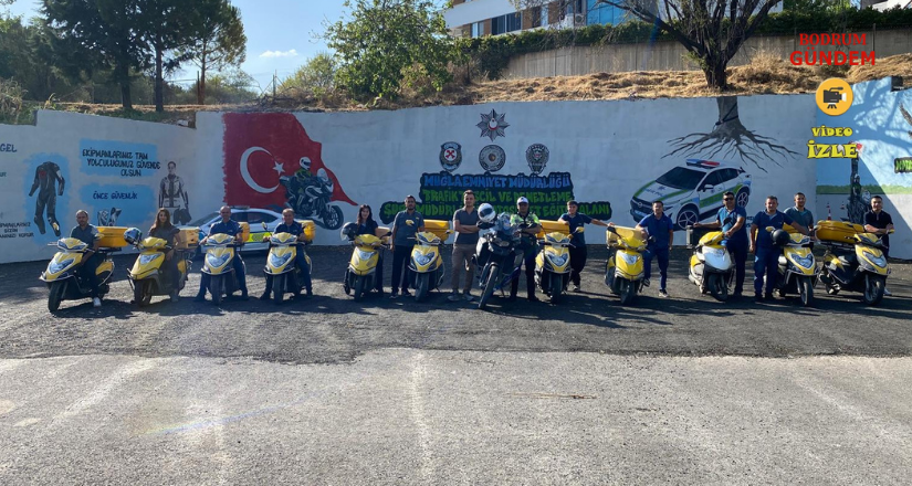 PTT Personeline Güvenli Motosiklet Sürüş Eğitimi Verildi