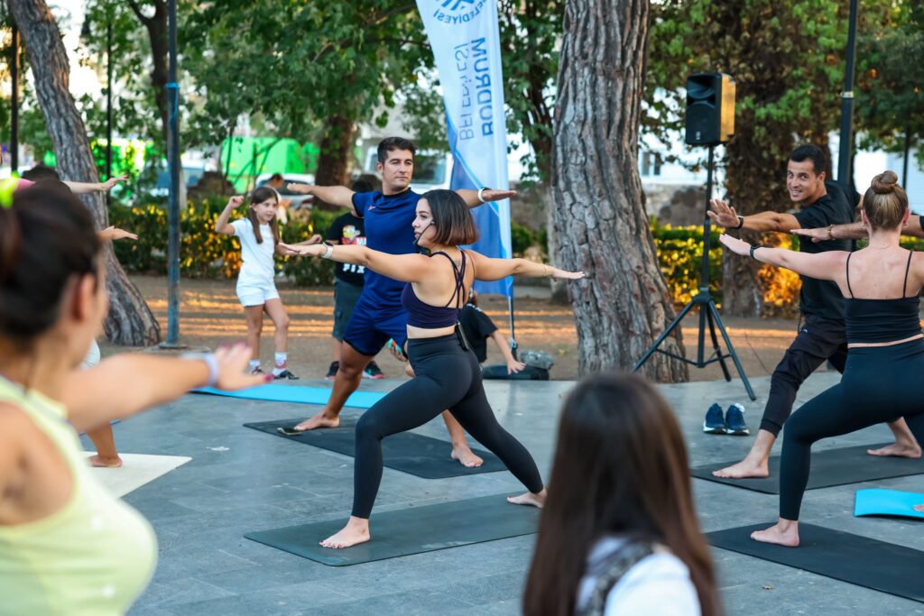 Açık Hava Yoga Günleri Mumcular’da Devam Etti