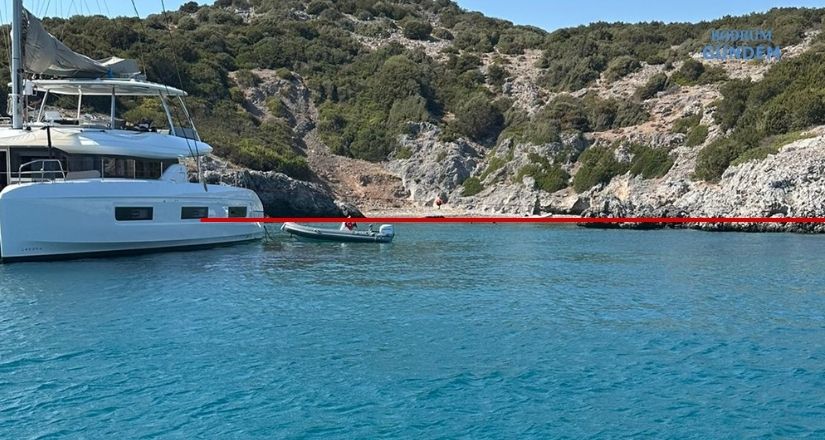 Bodrum’da Akvaryum Koyu’nu Tamamen Kapattı