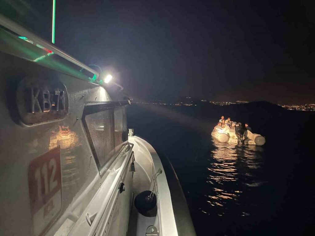 Bodrum’da 20 Düzensi̇z Göçmen Kurtarıldı