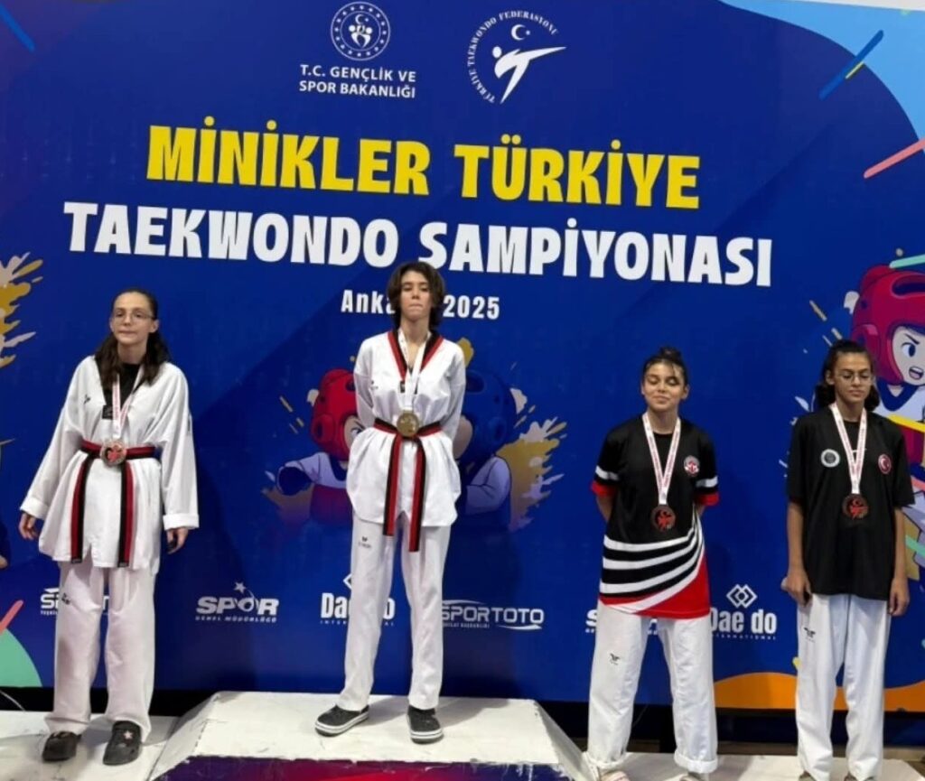 Köyceği̇zli̇ Koparan, Taekwondoda Türki̇ye Şampi̇yonu Oldu
