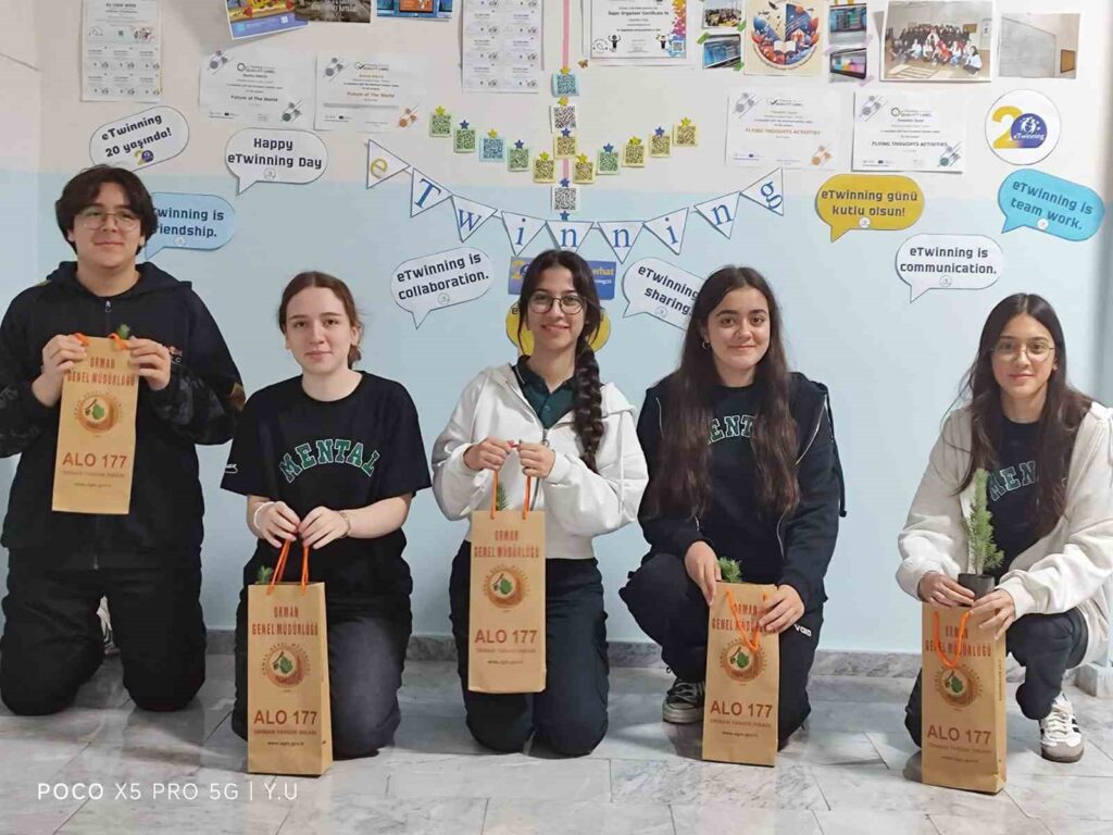 Menteşe Anadolu Li̇sesi̇ni̇n Etwi̇nni̇ng Projesi̇ne Ulusal Kali̇te Eti̇keti̇