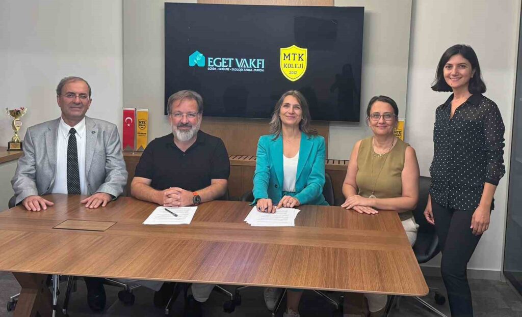 Mtk Koleji̇ Ve Eget Vakfından ‘Ekoloji̇k Gelecek İçi̇n İş Bi̇rli̇ği̇