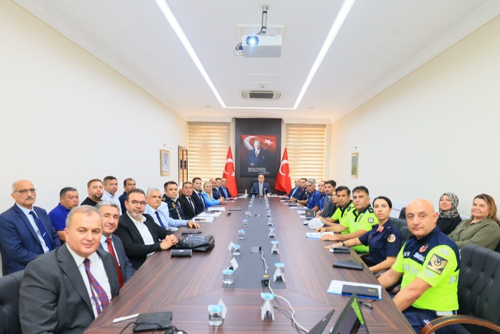 Muğlada Okul Güvenli̇ği̇ Toplantısı Gerçekleşti̇ri̇ldi̇