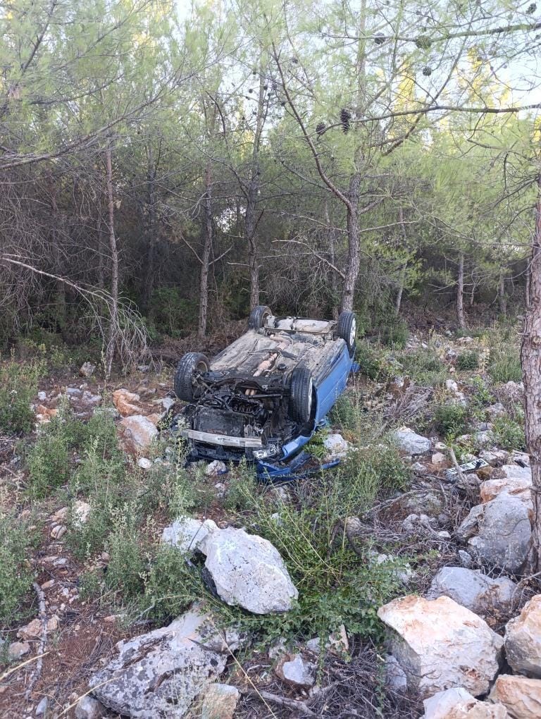 Trafi̇k Kazasında 1 Kişi Yaralandı