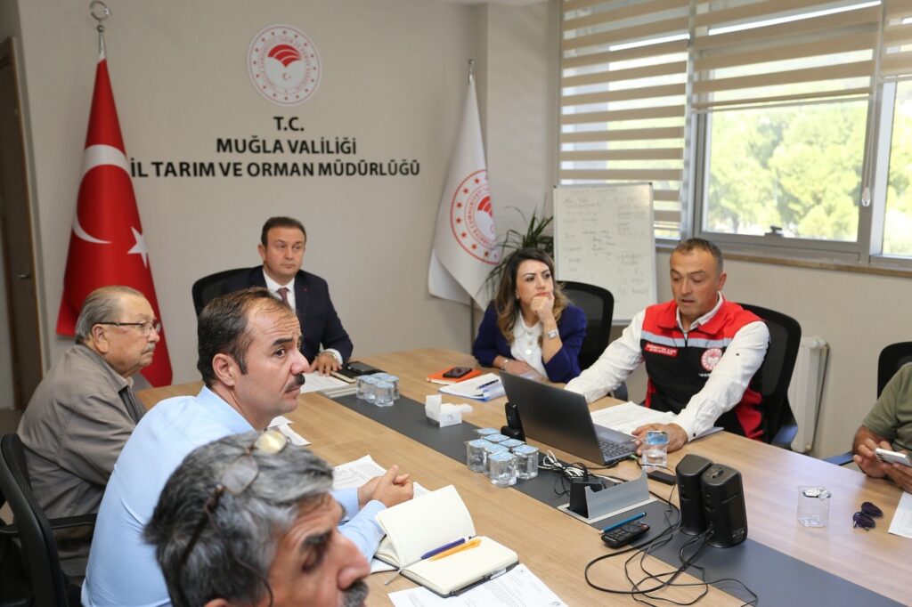 Zeyti̇n Rekolte Tahmi̇ni̇ Toplantısı Yapıldı