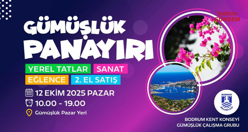 1. Gümüşlük Panayırı 12 Ekim’de