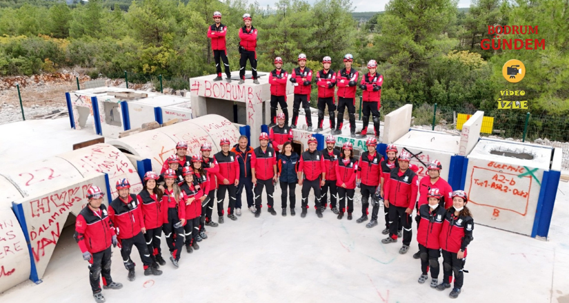 Bodrum Belediyesi Arama Kurtarma Ekibi (BAK), AFAD Akreditasyon Sınavına Hazır