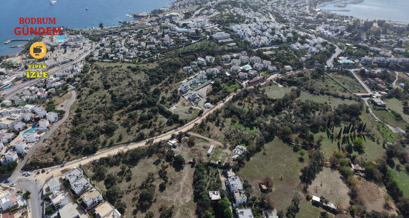 Bodrum Bergamut caddesinde yılların sorunu 3 günde çözüldü