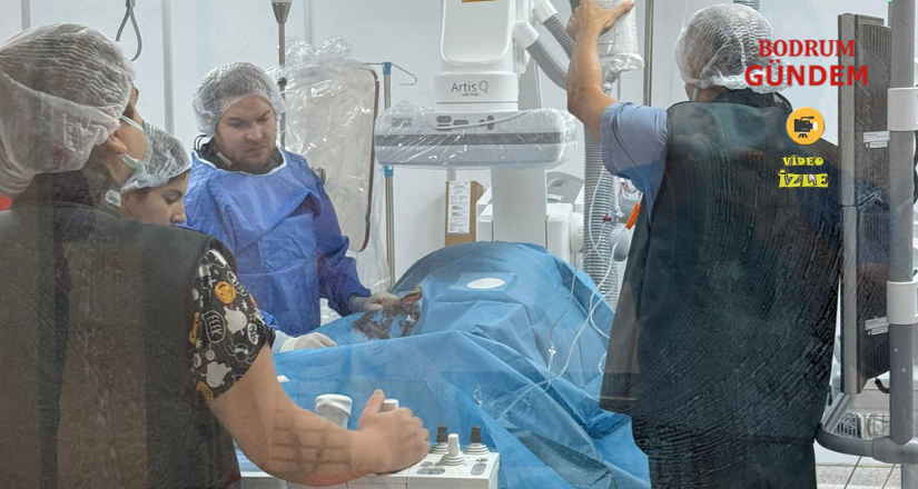 Bodrum’da Anjiyo Ünitesi Hizmete Açıldı