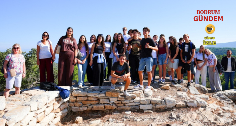 Erasmus Öğrencileri Pedasa Antik Kenti’ni Keşfetti