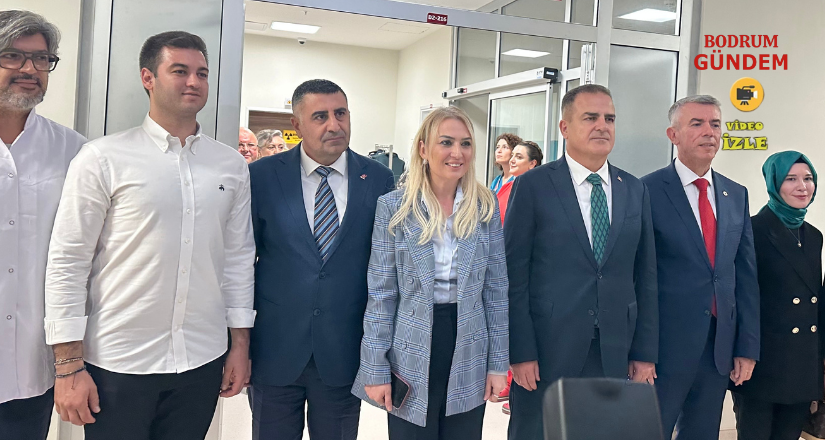 Vali Akbıyık, Bodrum Devlet Hastanesi’nde Anjiyografi ünitesini inceledi