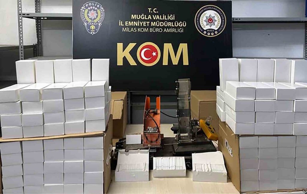 Kaçak tütün mamulleri operasyonu