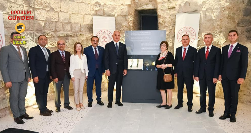 İsviçre’den İade Edilen 7 Kültür Varlığı Bodrum’da Tanıtıldı