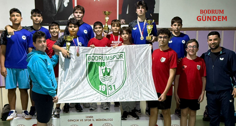 4 Kategoriden 3 Şampiyon Bodrumspor’dan