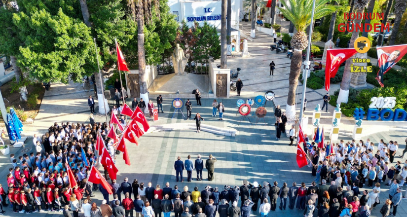 Bodrum’da 24 Kasım Öğretmenler Günü Kutlandı