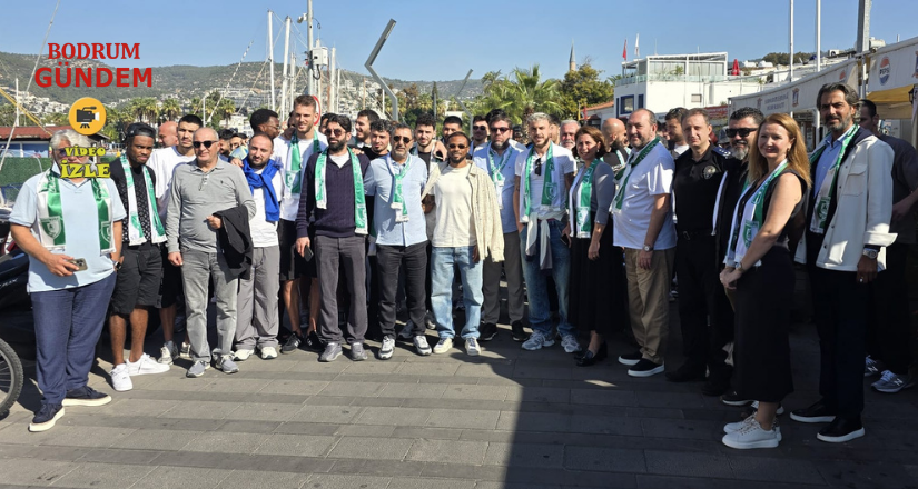 Bodrum’da 300 denizci tribünden destek verecek