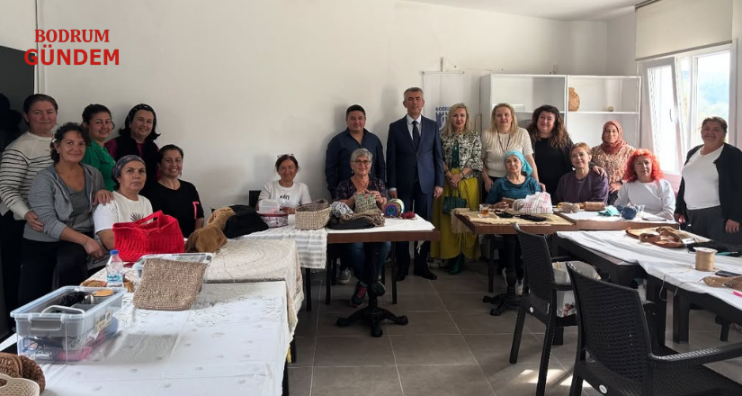 Kaymakam Ali Sırmalı Çiftlik Mahallesi Kadın Yaşam Merkezini Ziyaret Etti