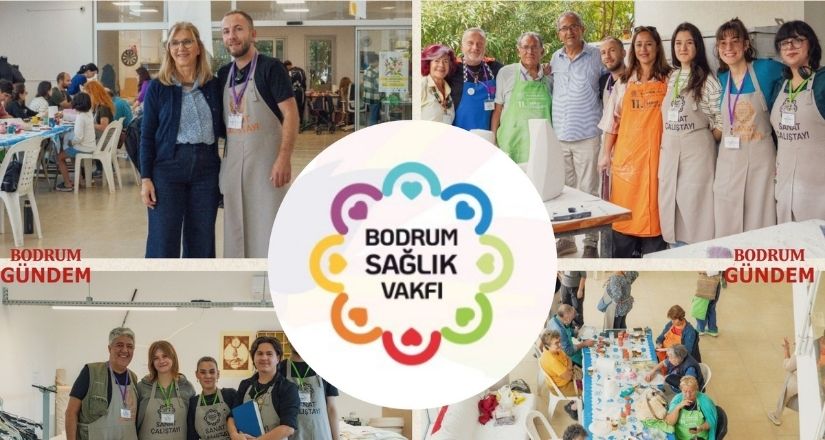 Bodrum Sağlık Vakfında Sanat Engel Tanımıyor
